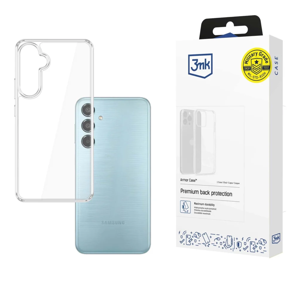 3mk Armor Case for Samsung Galaxy M35 - Transparenteng
