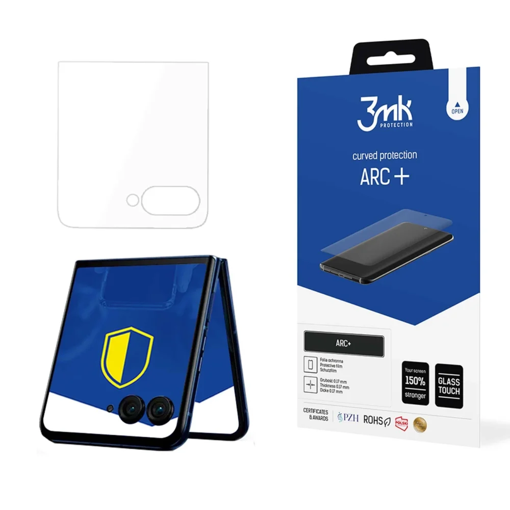 Protective film 3mk ARC+ for Motorola Razr 50 (front)eng