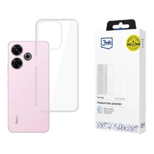3mk Clear Case for Xiaomi Redmi Note 13R 5G / Redmi 13 4G - transparenteng