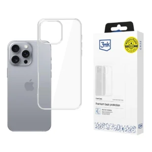 3mk Clear Case for iPhone 16 Pro - transparenteng