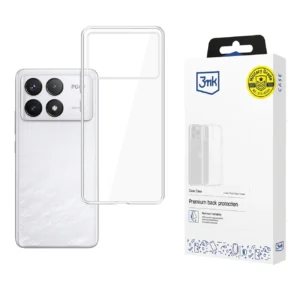 3mk Clear Case for Xiaomi Poco F6 Pro - transparenteng