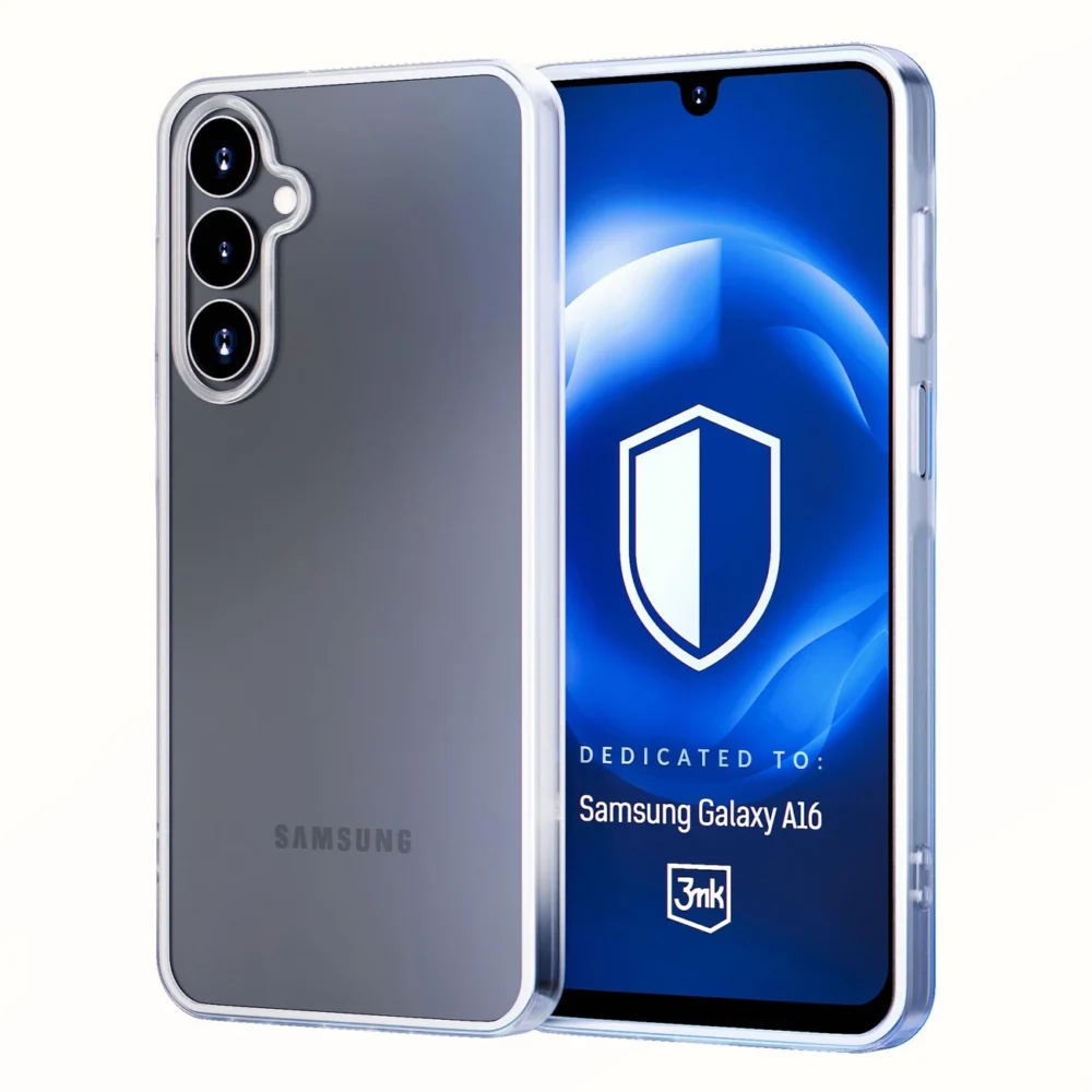 3mk Clear Case for Samsung Galaxy A16 - transparenteng