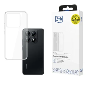 3mk Clear Case for Xiaomi 14T Pro - transparenteng