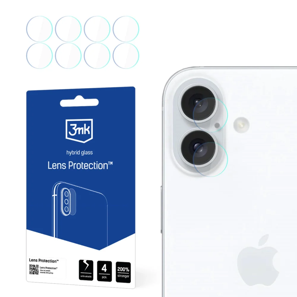 3mk Lens Protection Camera Cover for iPhone 16eng