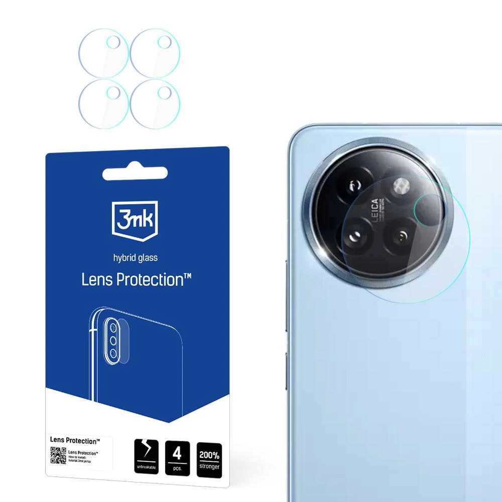 3mk Lens Protection™ Hybrid Camera Glass for Xiaomi 14 Civieng