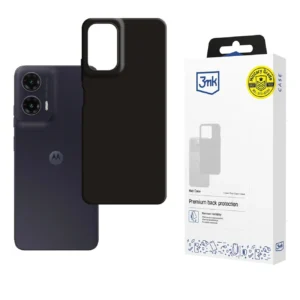 3mk Matt Case for Motorola Moto G35 5G - Blackeng