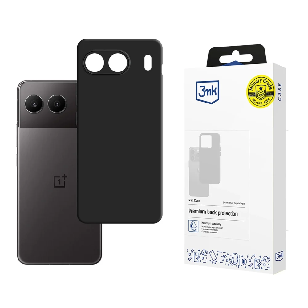 3mk Matt Case for OnePlus Nord 4 - Blackeng