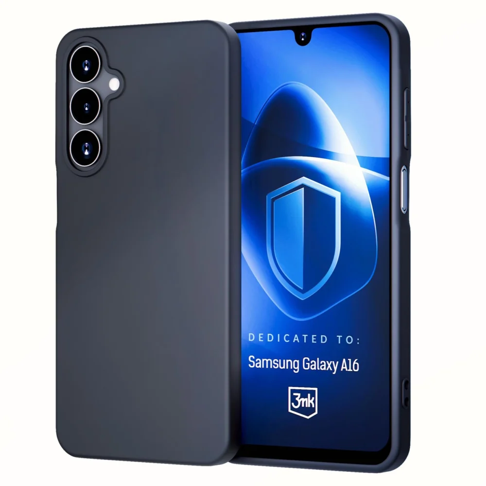 3mk Matt Case for Samsung Galaxy A16 - Blackeng