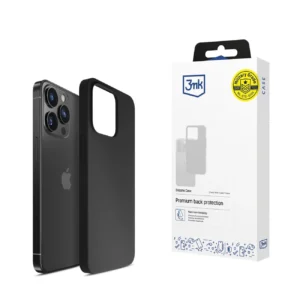 3mk Silicone Case for iPhone 16 Pro - Blackeng