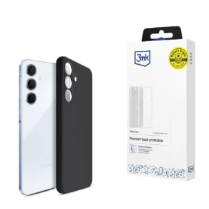 3mk Silicone Case for Samsung Galaxy A55 5G - Blackeng