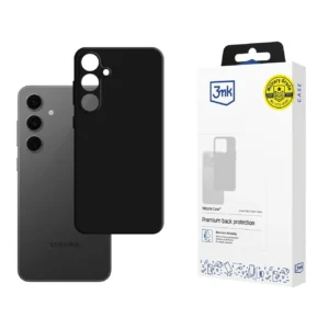 3mk Silicone Case for Samsung Galaxy S24 FE - Blackeng