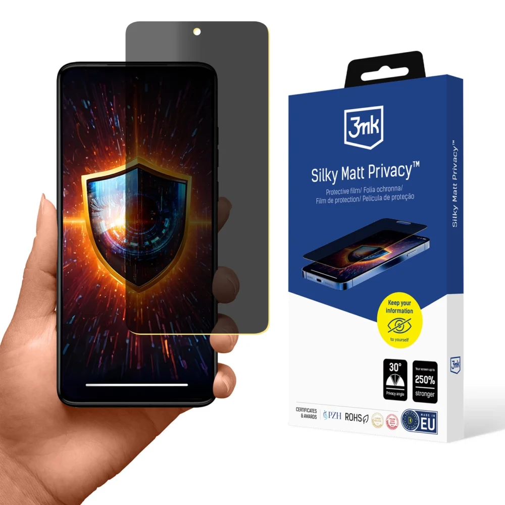 Privacy Screen Protector 3mk Silky Matt Privacy for Motorola Moto G84 5Geng