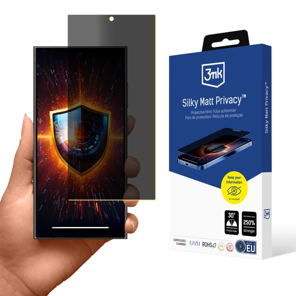 Privacy film matte 3mk Silky Matt Privacy for Samsung Galaxy S24 Ultraeng