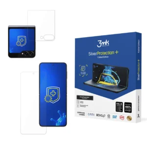 Antibacterial protective film 3mk SilverProtection+ Folded Edition for Samsung Galaxy Z Flip 6eng