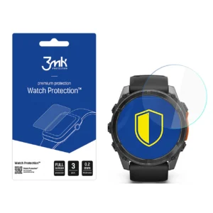 Hybrid Glass 3mk Watch Protection FlexibleGlass for Garmin Fenix ​​8 Amoled 51mmeng