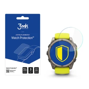 Hybrid Glass 3mk Watch Protection FlexibleGlass for Garmin Fenix ​​8 Solar/Sapphire 51mmeng
