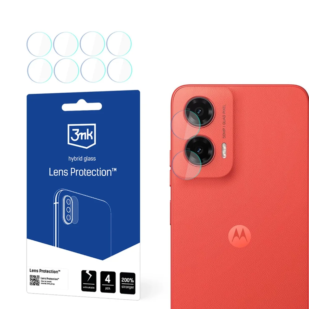3mk Lens Protection Hybrid Camera Glass for Motorola Moto G35 5Geng