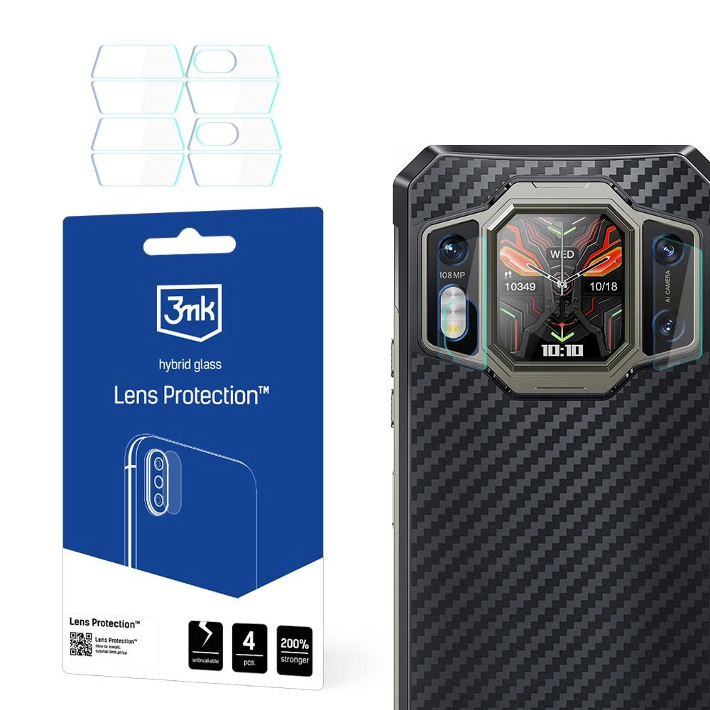 Hybrid glass for camera lens 3mk Lens Protection for Oukitel WP30 Proeng