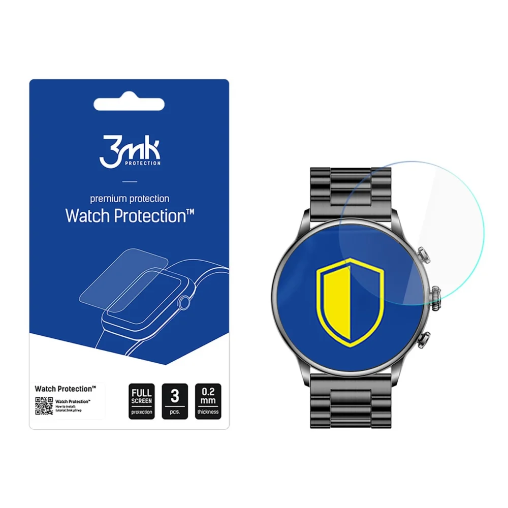 Protective film for the smartwatch screen 3mk Watch Protection ARC for myPhone Watch Elegant 2eng