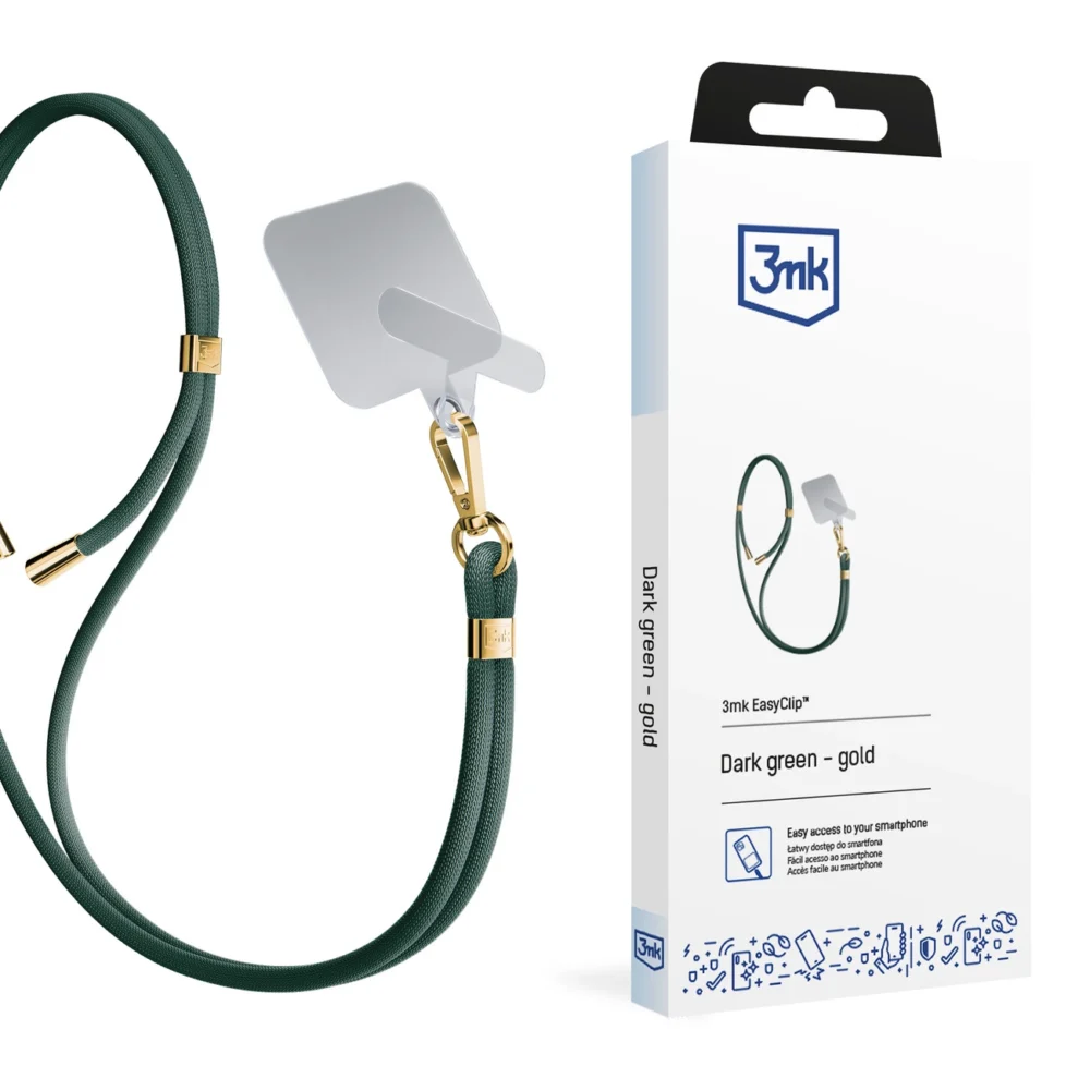 Smartphone Lanyard 3mk EasyClip - Greeneng