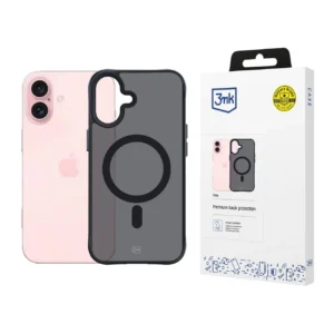3mk Smoke MagCase with MagSafe for iPhone 16 - semi-transparenteng