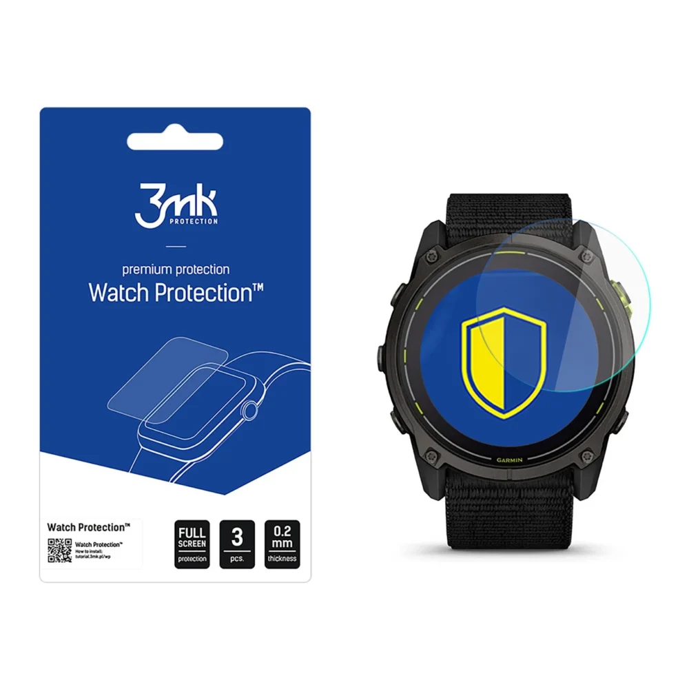 Hybrid Glass 3mk Watch Protection FlexibleGlass for Garmin Enduro 3eng