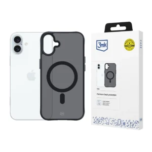 3mk Smoke MagCase with MagSafe for iPhone 16 Plus - semi-transparenteng