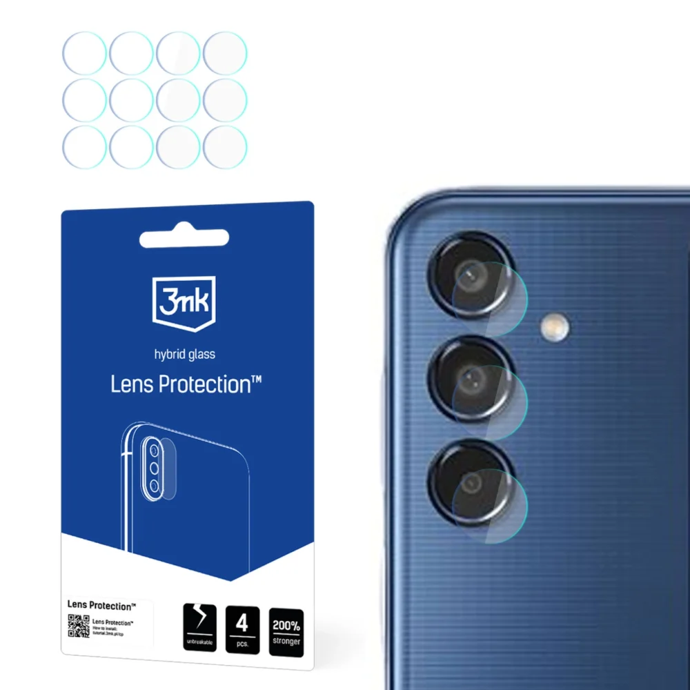 Camera Cover 3mk Lens Protection for Samsung Galaxy M35eng