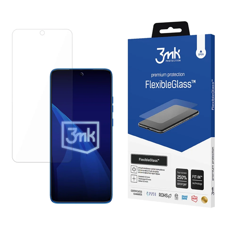 Tempered glass 3mk FlexibleGlass for Motorola Edge 50 Neoeng