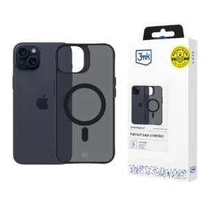 3mk Smoke MagCase with MagSafe for iPhone 15 - semi-transparenteng