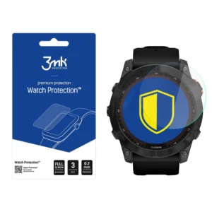Tempered Glass 3mk Watch Protection FlexibleGlass for Garmin Fenix ​​7X (51mm)eng