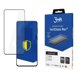 Tempered glass 3mk HardGlass Max FingerPrint for Samsung Galaxy S21 5Geng