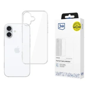 3mk Clear Case for iPhone 16 - transparenteng