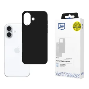 3mk Matt Case for iPhone 16 Plus - Blackeng