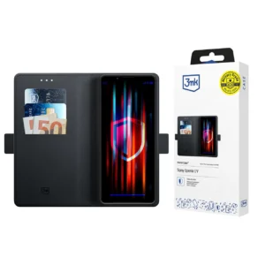 3mk Wallet Case for Sony Xperia 1 V - Blackeng