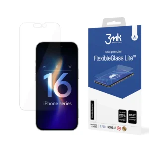 Hybrid glass 3mk FlexibleGlass Lite Apple iPhone 16 Proeng