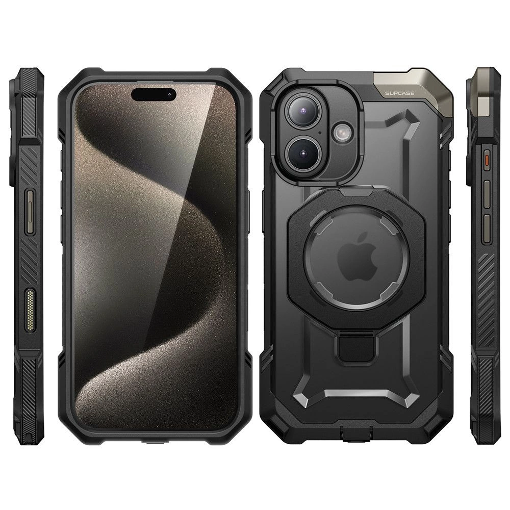 Supcase UB Grip Mag Case with MagSafe for iPhone 16 - Blackeng