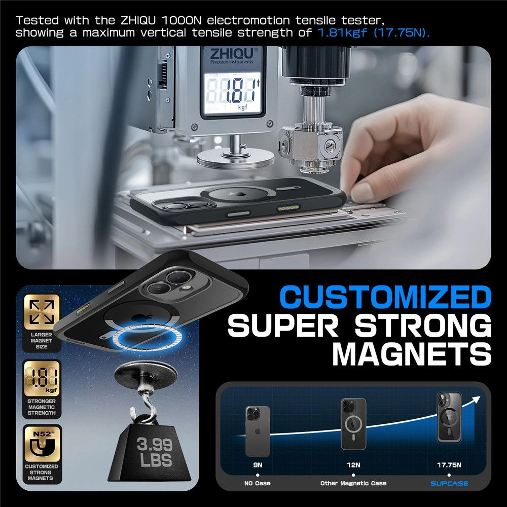 Supcase UB Mag Case with MagSafe for iPhone 16 - Blackeng