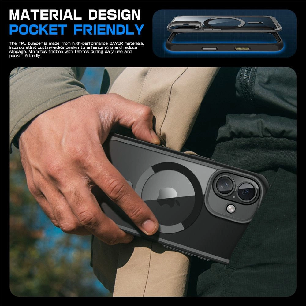 Supcase UB Mag Case with MagSafe for iPhone 16 - Blackeng