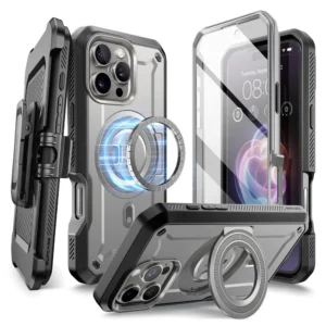 Supcase UB Pro Mag MagSafe iPhone 16 Pro Case - Grayeng