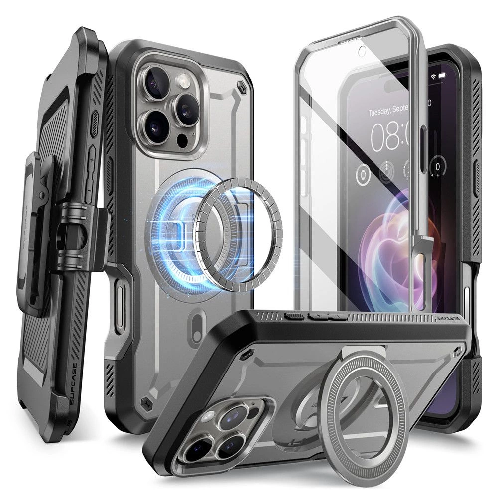 Supcase UB Pro Mag MagSafe iPhone 16 Pro Case - Grayeng