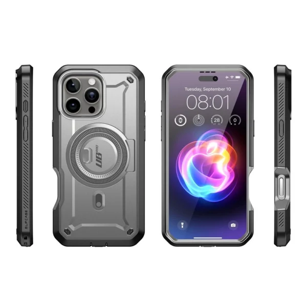 Supcase UB Pro Mag MagSafe iPhone 16 Pro Case - Grayeng