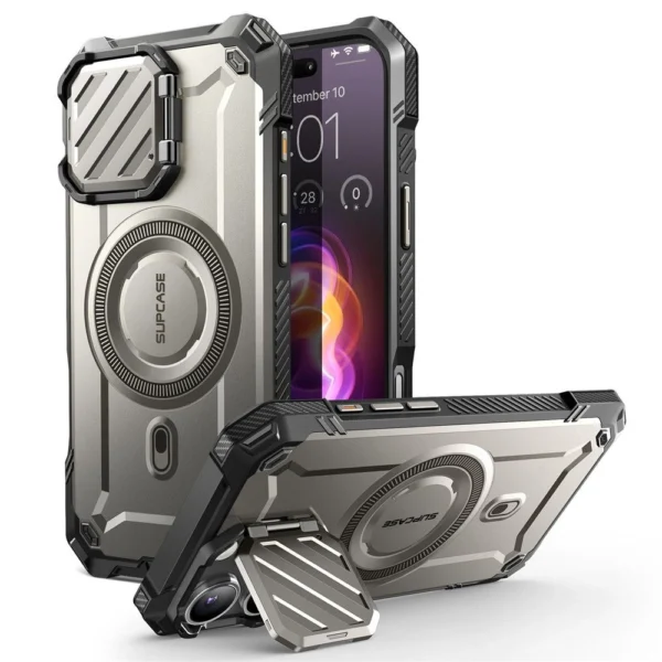 Supcase UB XT Mag Case with MagSafe for iPhone 16 Pro - Grayeng