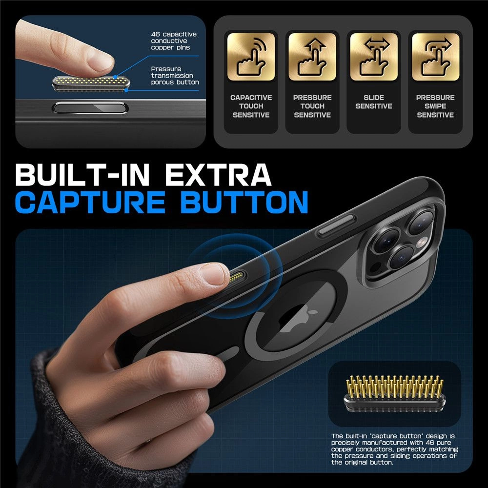 Supcase UB Mag Case with MagSafe for iPhone 16 Pro - Blackeng