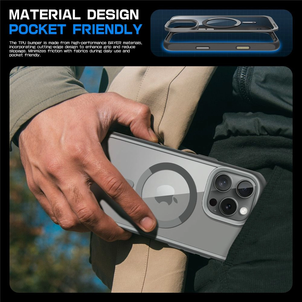 Supcase UB Mag Case with MagSafe for iPhone 16 Pro - Grayeng