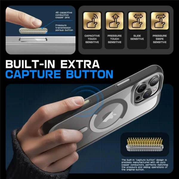 Supcase UB Mag Case with MagSafe for iPhone 16 Pro - Grayeng