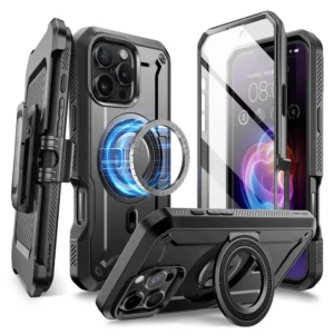 Supcase UB Pro Mag MagSafe Case for iPhone 16 Pro Max - Blackeng