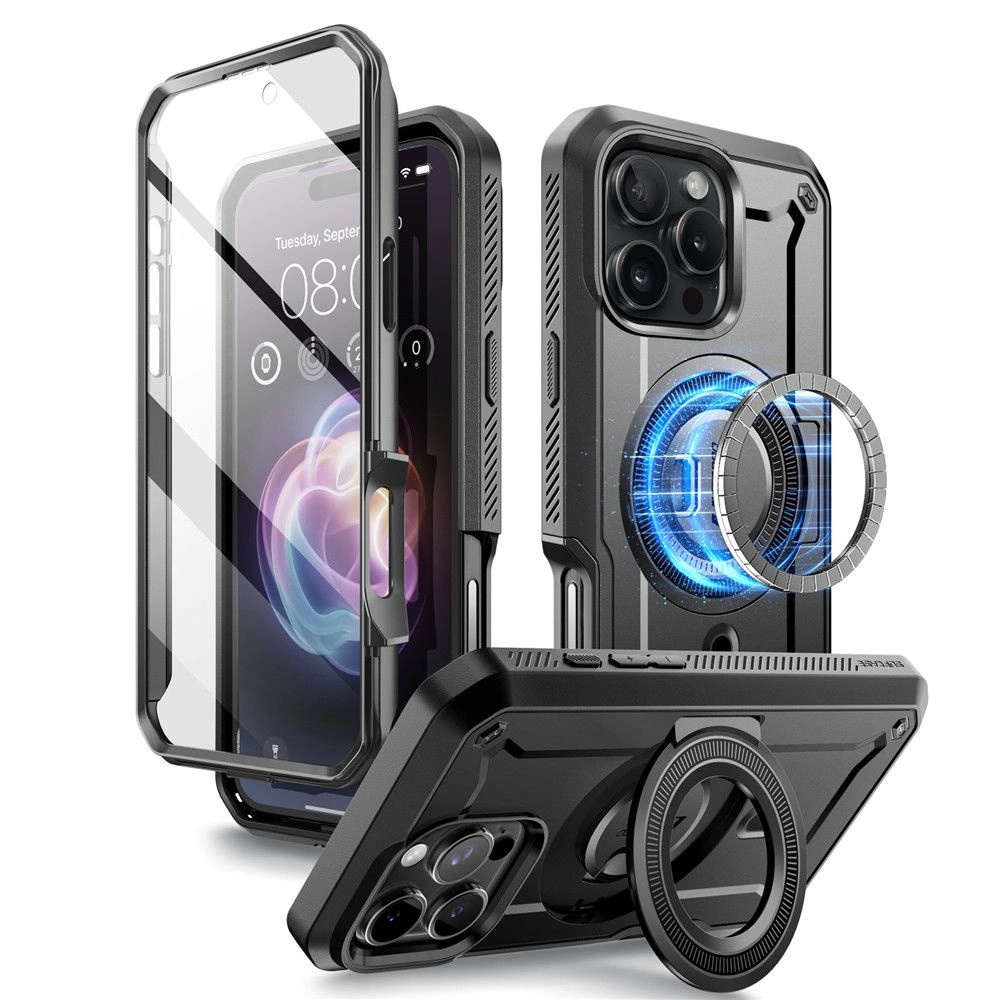 Supcase UB Pro Mag MagSafe Case for iPhone 16 Pro Max - Blackeng