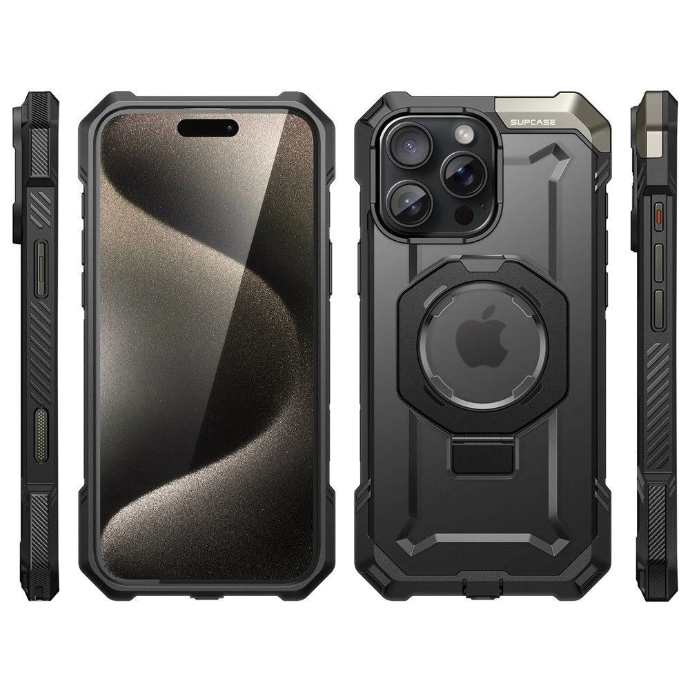 Supcase UB Grip Mag Case with MagSafe for iPhone 16 Pro Max - Blackeng