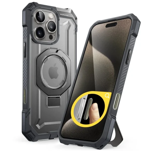 Supcase UB Grip Mag Case with MagSafe for iPhone 16 Pro Max - Grayeng